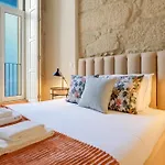 公寓 Luxury Style 8 With Ac Downtown Near Metro 波尔图